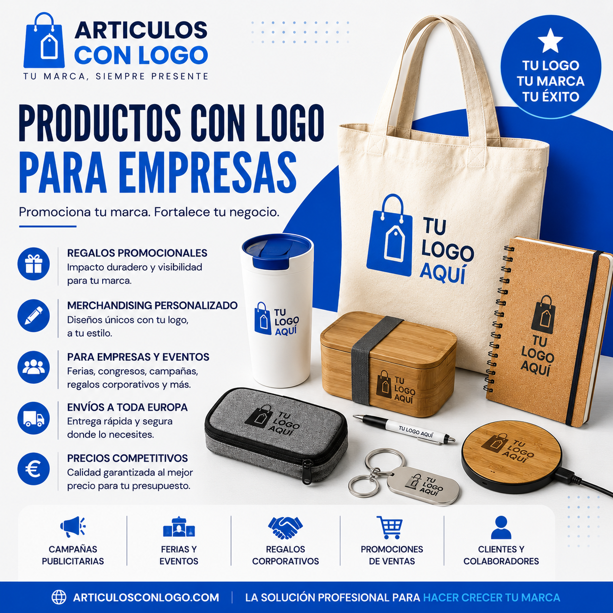 regalos promocionales con logotipo