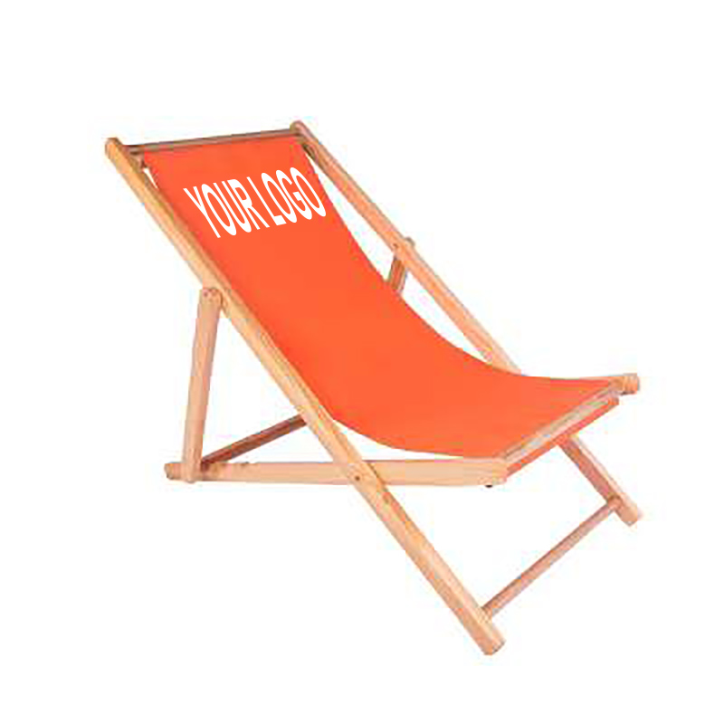 Sillas de madera plegables con logo