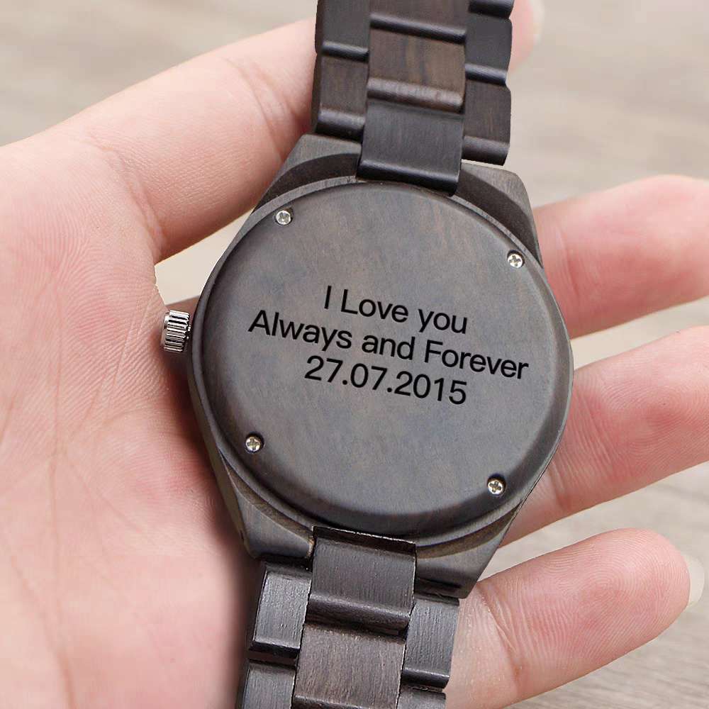 	Relojes de madera personalizados con logo