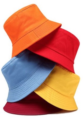	Sombreros tipo bucket con logo
