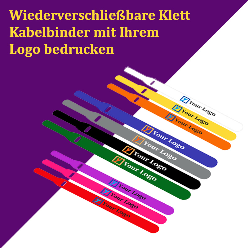 	Correas de velcro personalizadas con logo
