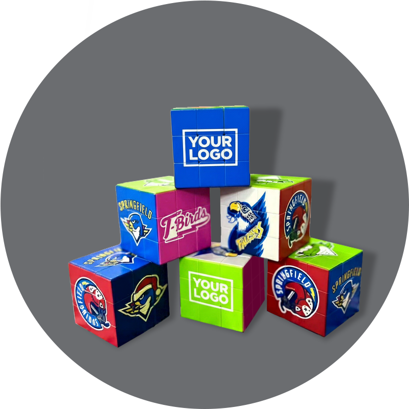 	Cubos de rompecabezas personalizados con logo