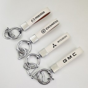 Llaveros de Cuero Personalizados con Logo – Llaveros de...