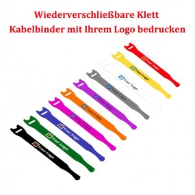 Cintas de Velcro Personalizadas con Logo – Bridas de Ga...