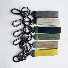 Llaveros de Cuero Personalizados con Logo – Llaveros Pr...