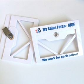 Porta Gafetes Personalizados con Clip – Porta Carnés co...