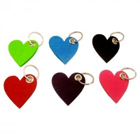 Llaveros de Corazón de Fieltro Personalizados con Logo ...