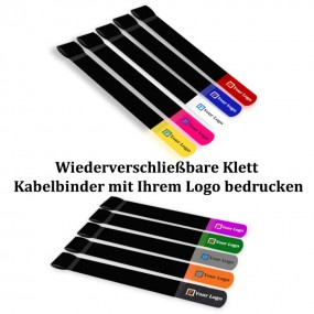 Cintas de Velcro Personalizadas con Logo – Bridas de Ga...