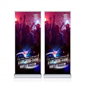Impresión de Banners Roll-Up con Logo – Displays Person...