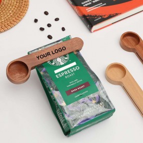 Cucharas de Café de Madera 7g Personalizadas con Clip –...