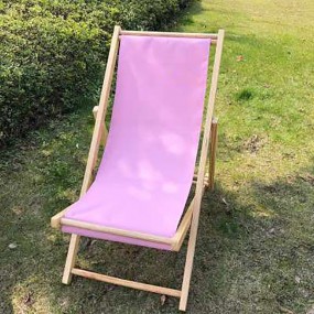 Silla de Madera Personalizada – Tumbona Plegable con Lo...