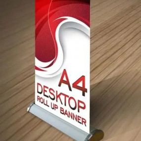 Mini Roll-Up en Formato A4 o A3 | Impresión de Displays...