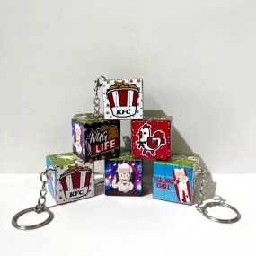 Llaveros Cubo de Rubik 3x3 Personalizados – Llaveros co...