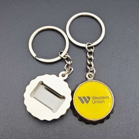 Llaveros con Tapón de Botella Personalizados – Llaveros...