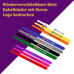 Cintas de Velcro Personalizadas con Logo – Bridas de Ga...