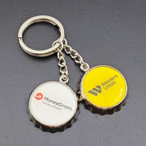 Llaveros con Tapón de Botella Personalizados – Llaveros...