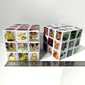 Cubo de Rubik 10x10cm Personalizado – Cubo Mágico 3x3