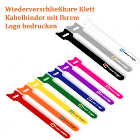 Cintas de Velcro Personalizadas con Logo – Bridas de Ga...
