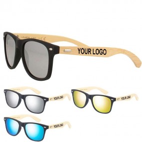 Gafas de Sol Espejadas Personalizadas con Patillas de B...