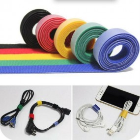 Organizador de cables y bridas de velcro personalizadas...